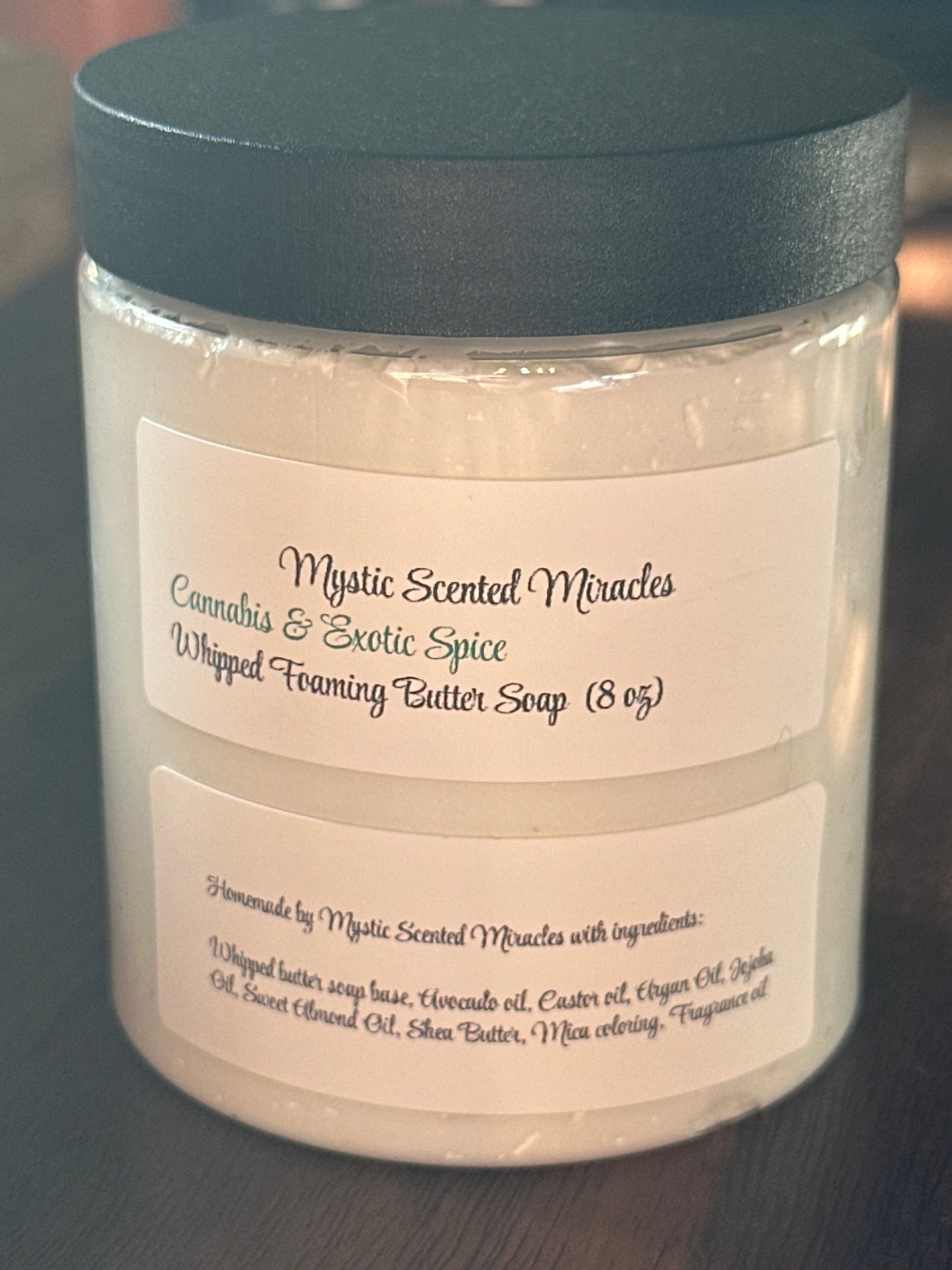 Whipped Foaming Butter/Shaving Soap (8 oz)