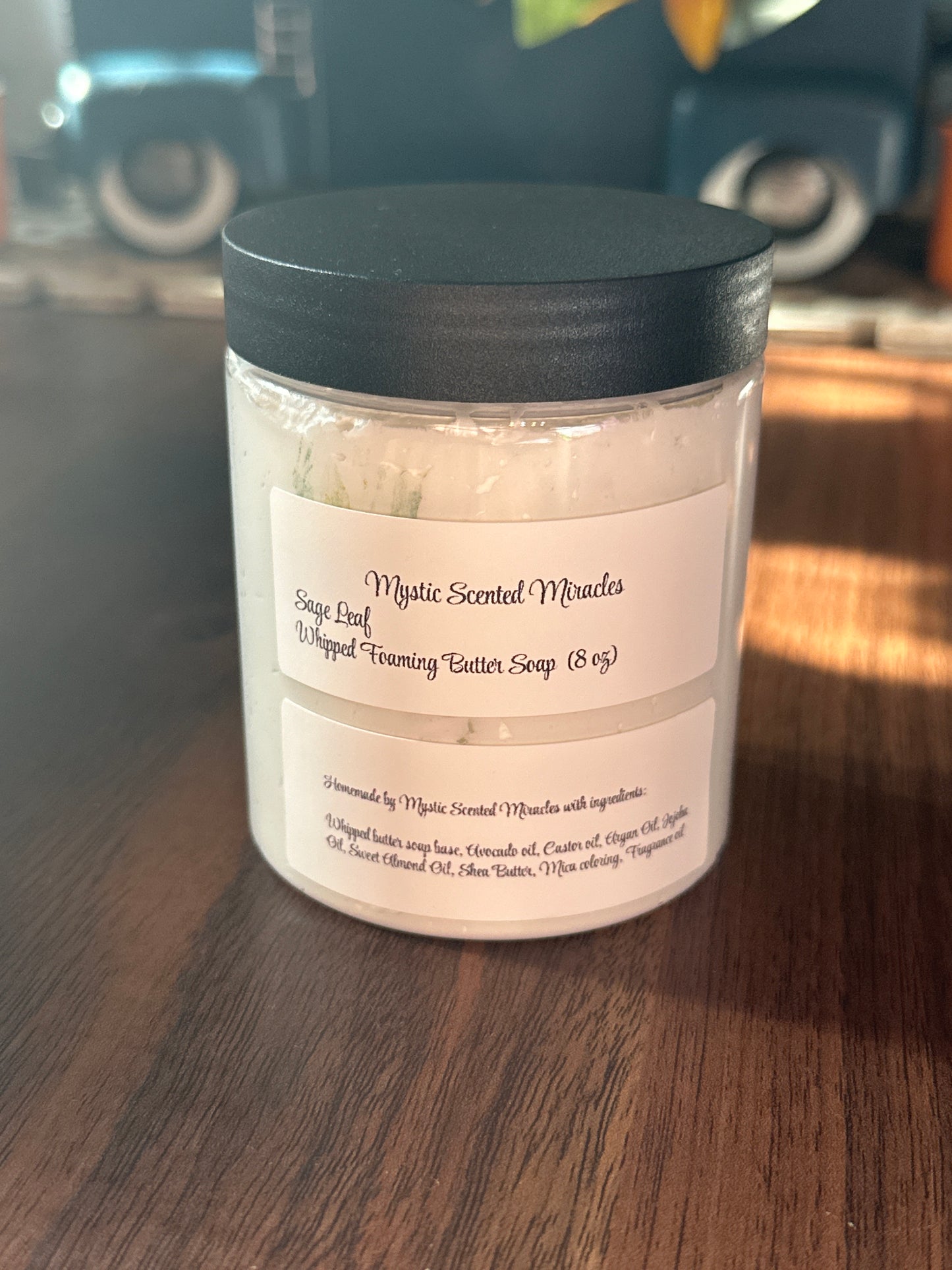 Whipped Foaming Butter/Shaving Soap (8 oz)