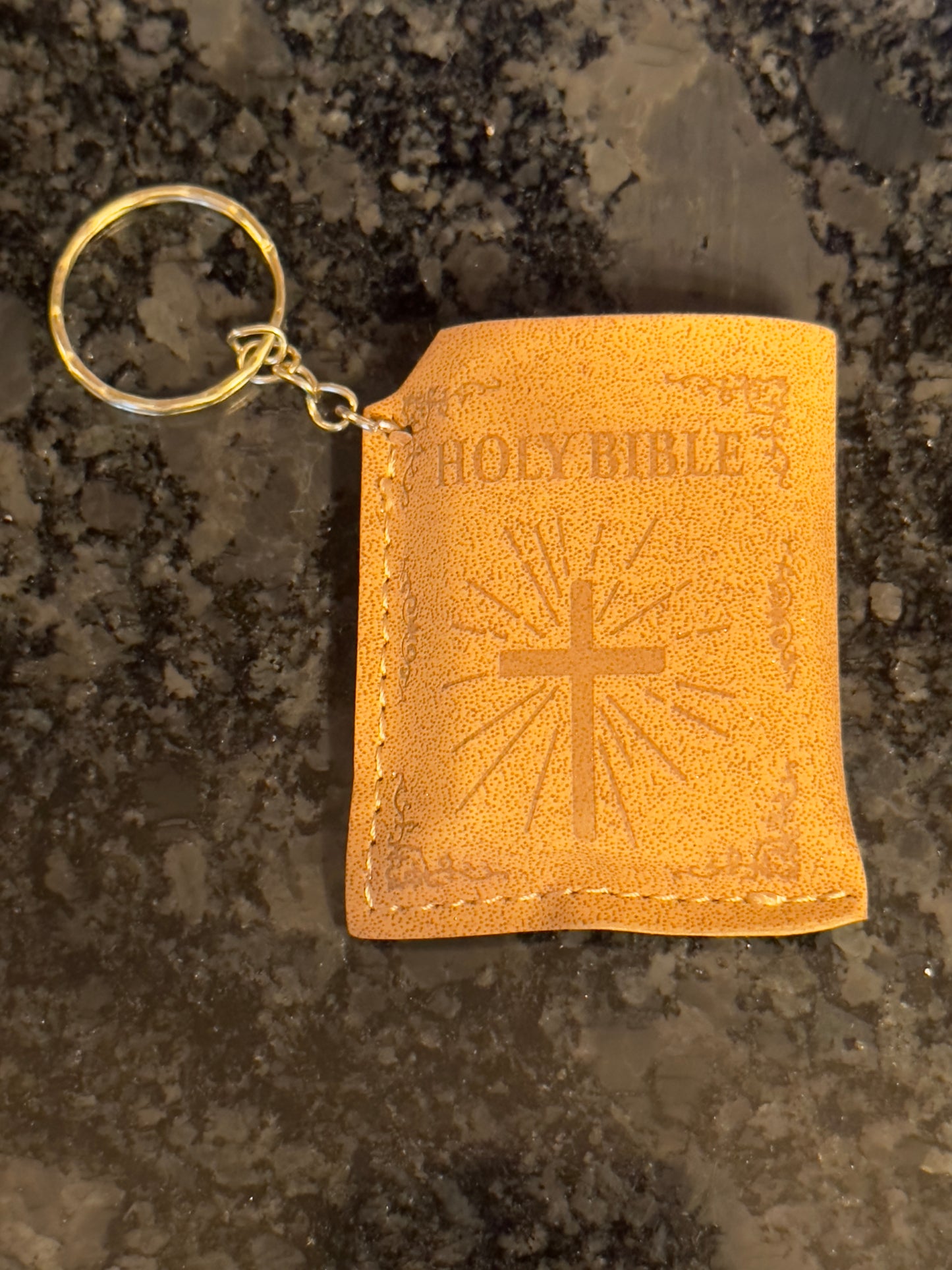 Mini Bible keychain and holder