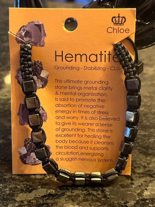 Hematite bracelet